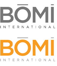 bomi logo gray