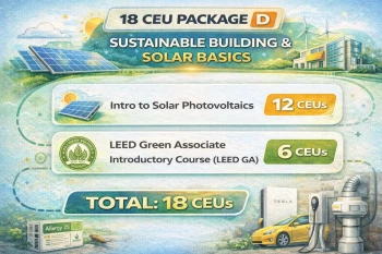 BPI 18 CEU Package D - Sustainable Building & Solar Basics