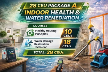 BPI 28 CEU Package A - Indoor Health & Water Remediation