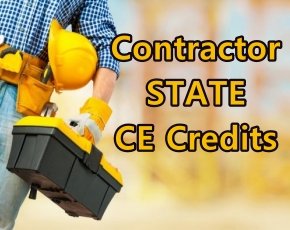 Contractor Continuing Education (CE) Credit Courses - By State