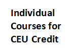 Individual Courses For BPI CEU Credit